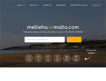 Tablet Screenshot of mellieha-malta.com